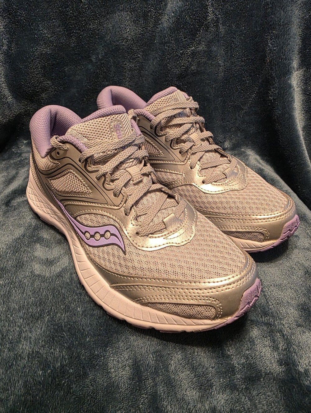 Saucony Women's Lavender/Gray Running Shoes